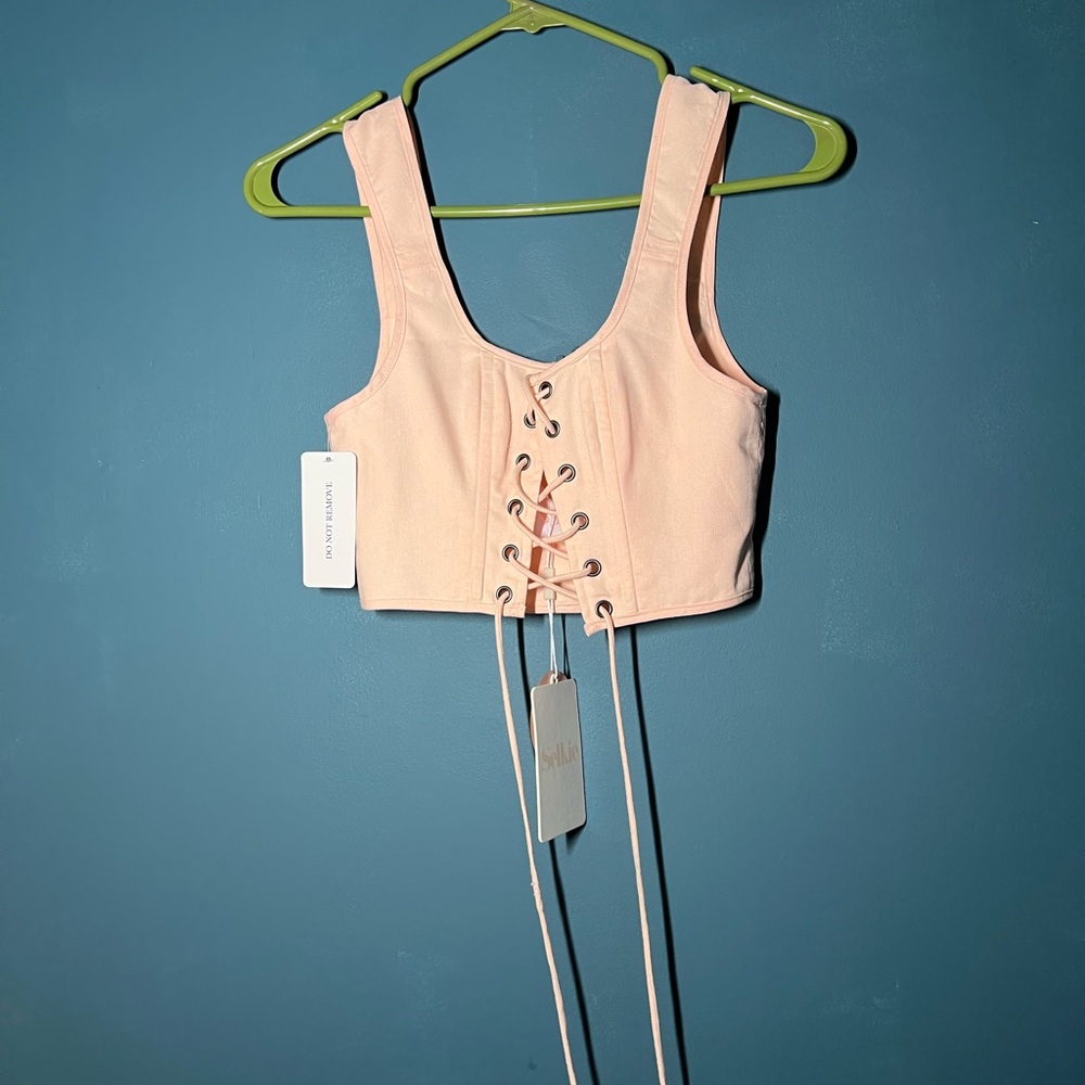 NWT Selkie Castle Pink Corset